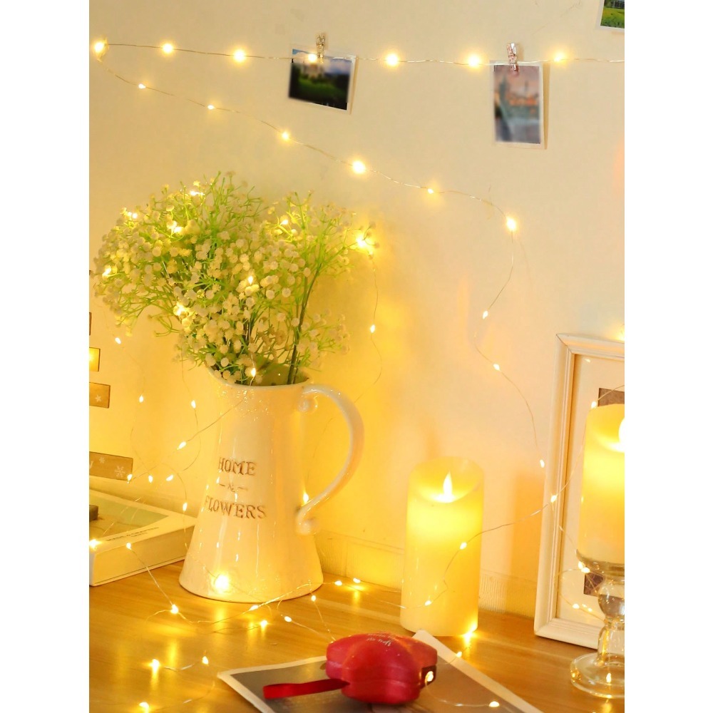 1pc Warm White LED Copper Wire - Led Fairy String Lights avis et prix