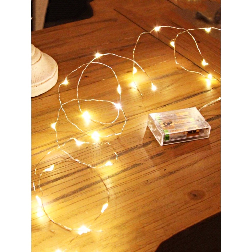 1pc Warm White LED Copper Wire - Led Fairy String Lights avis et prix