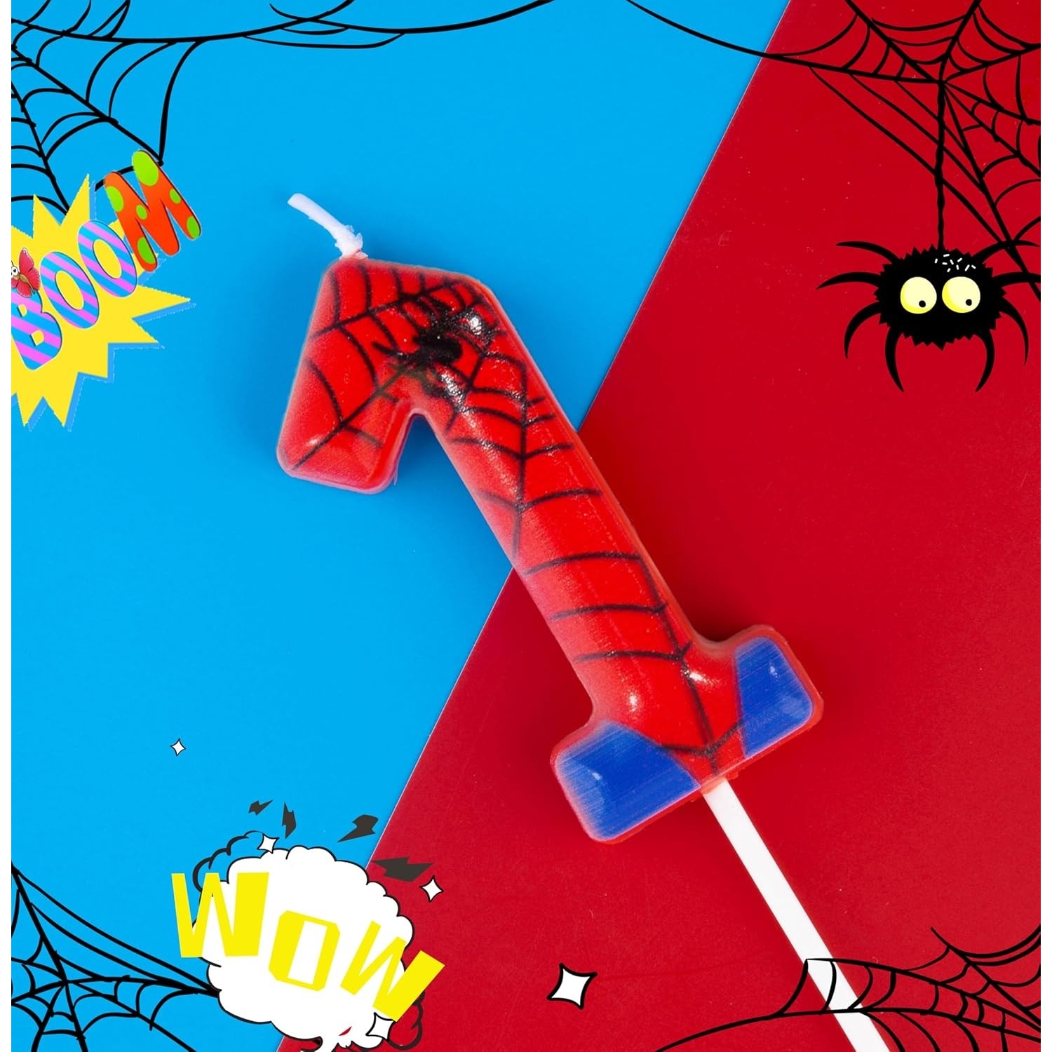 Spider Party 0-9 Birthday Cand - Holiday Candle Set avis et prix