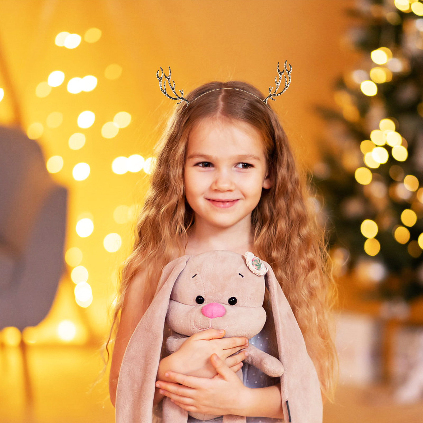 Christmas Antler Headband Rein - Reindeer Antlers Headband avis et prix