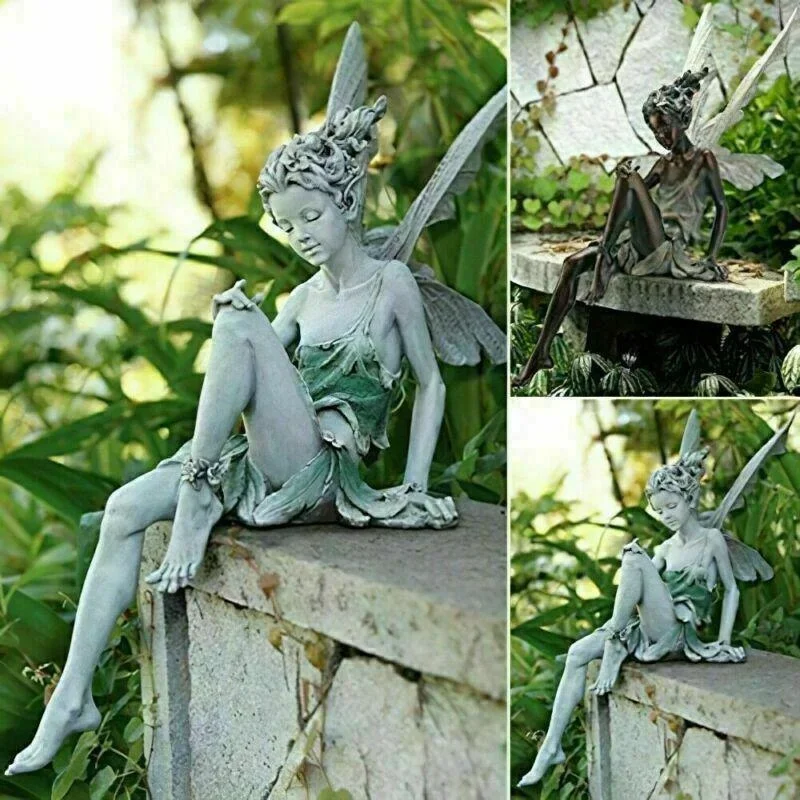 Outdoor Garden Fairy Playing F - Nutcracker Figurine avis et prix