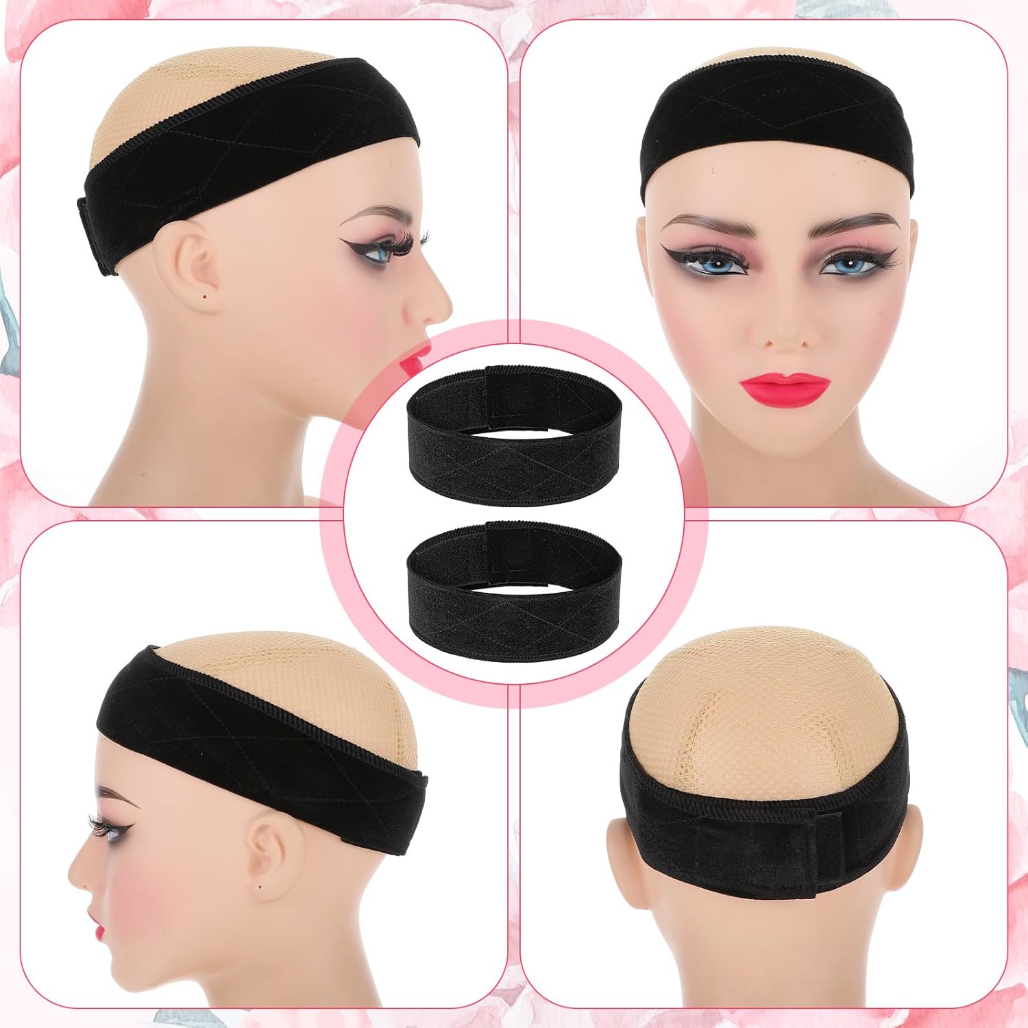 Wig Grip Bands and Dome Mesh W - Christmas Stocking Hanging avis et prix