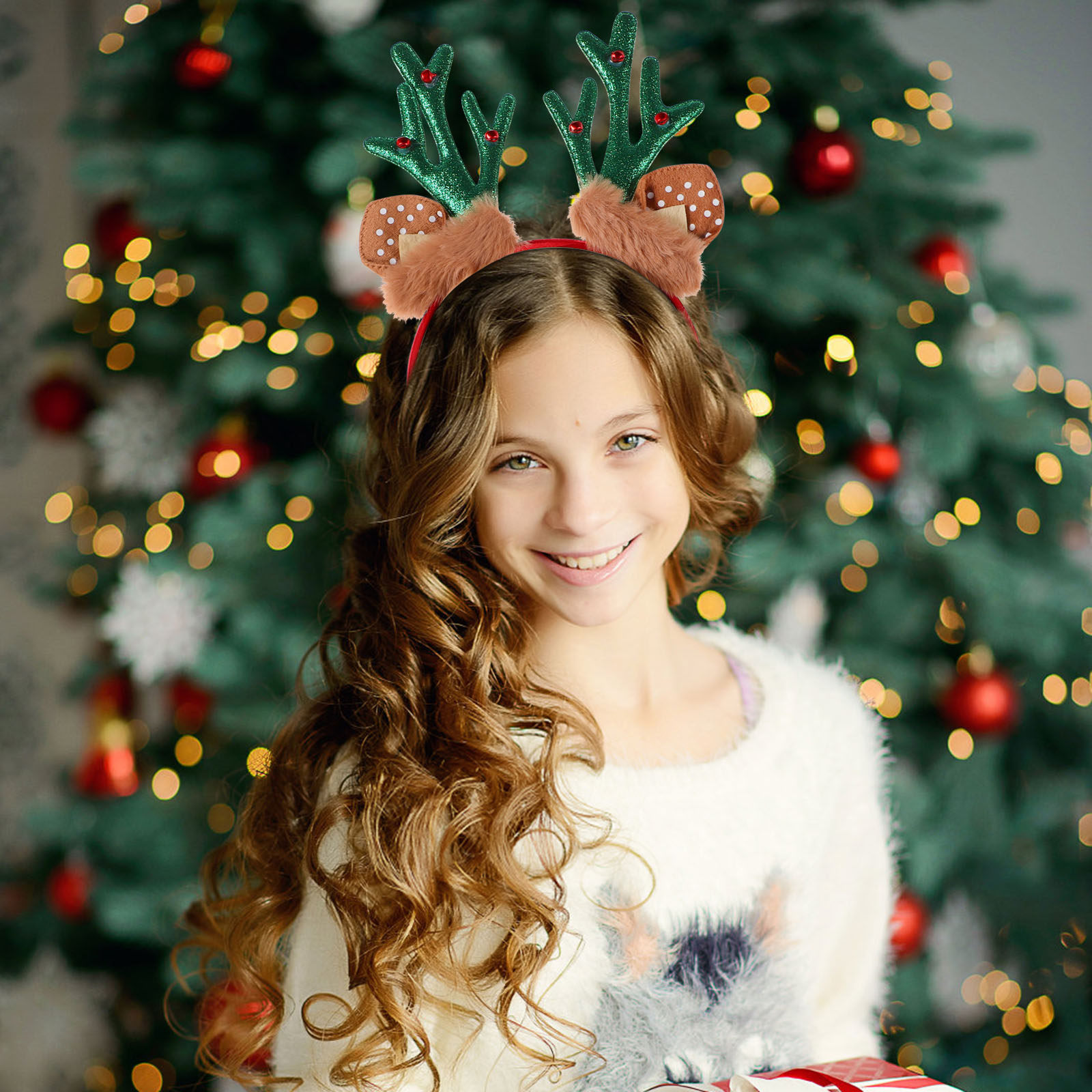 3Pcs Christmas Reindeer Antler - Reindeer Antlers Headband avis et prix