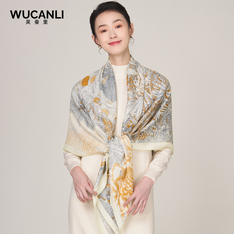 Silk & Wool Scarf Gift Box, Ca - Gift Box Wrap Set avis et prix