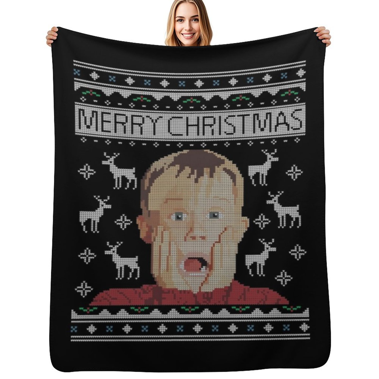 Home Alone T-ShirtHome Alone K - Christmas Throw Blanket avis et prix