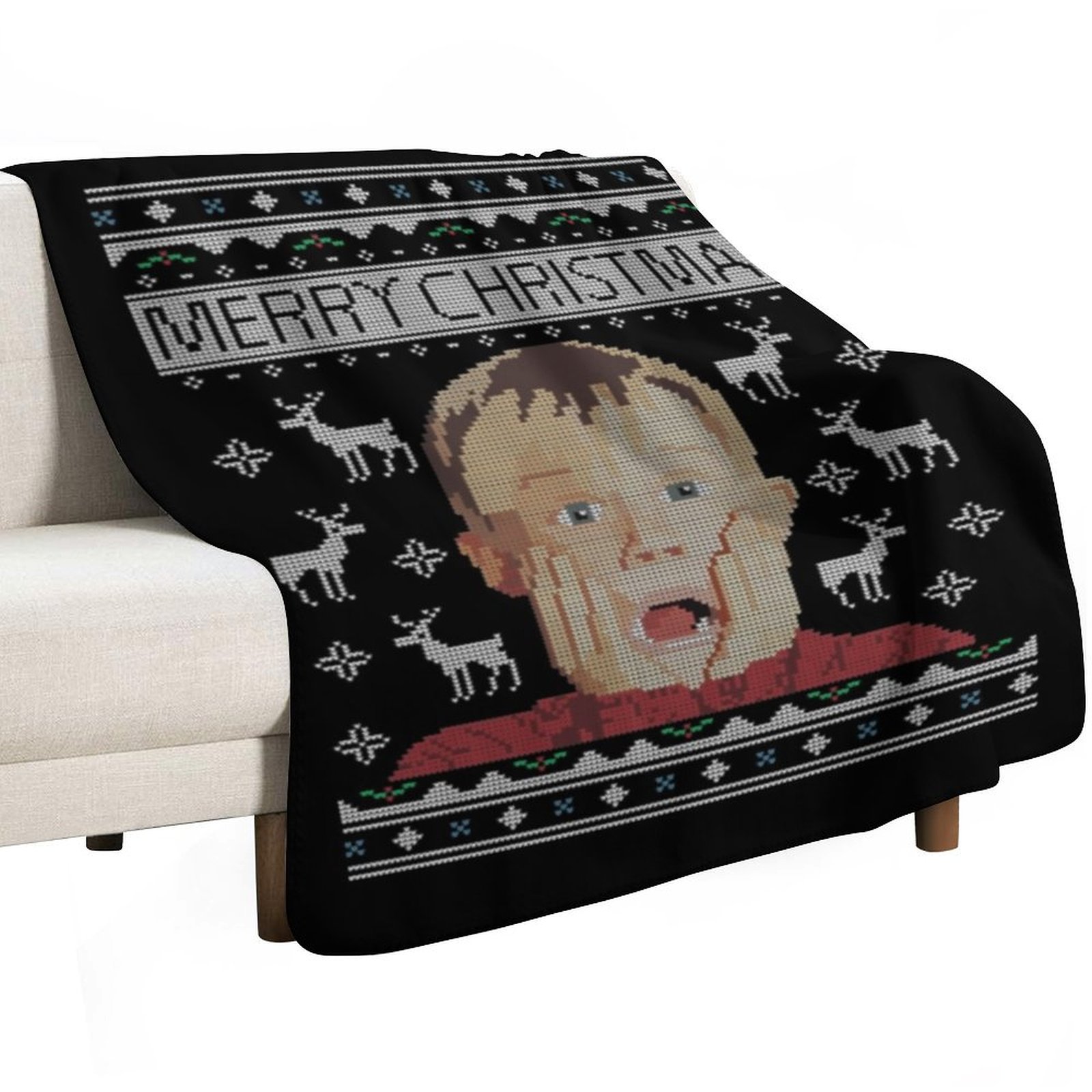 Home Alone T-ShirtHome Alone K - Christmas Throw Blanket avis et prix