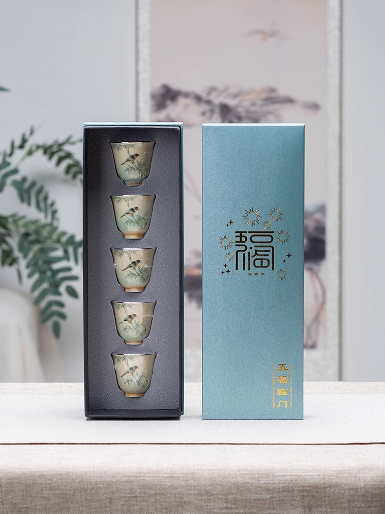 Handmade Silver Wrapped Porcel - Gift Box Wrap Set avis et prix