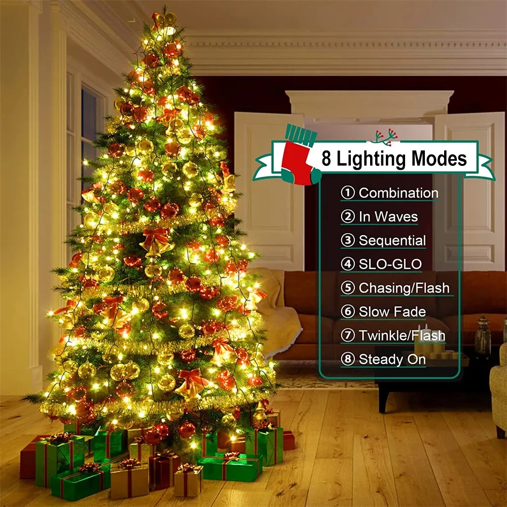 8 Modes Timer LED Christmas Tr - Star Tree Topper avis et prix