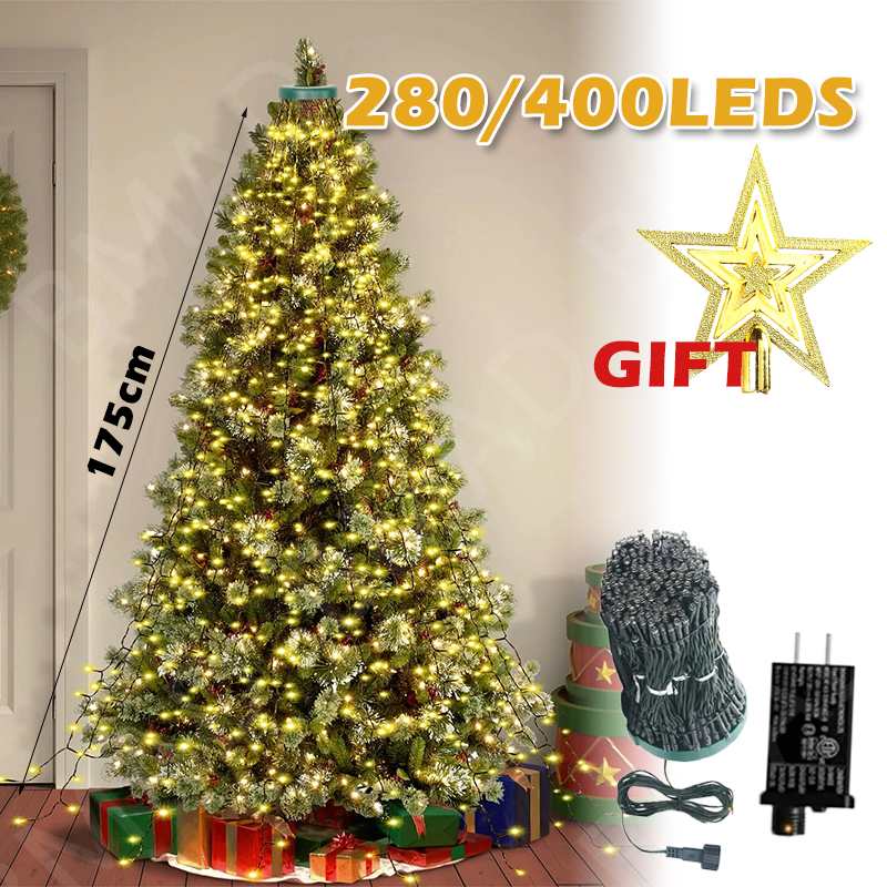 Christmas Tree Waterfall Light - Led Fairy String Lights avis et prix