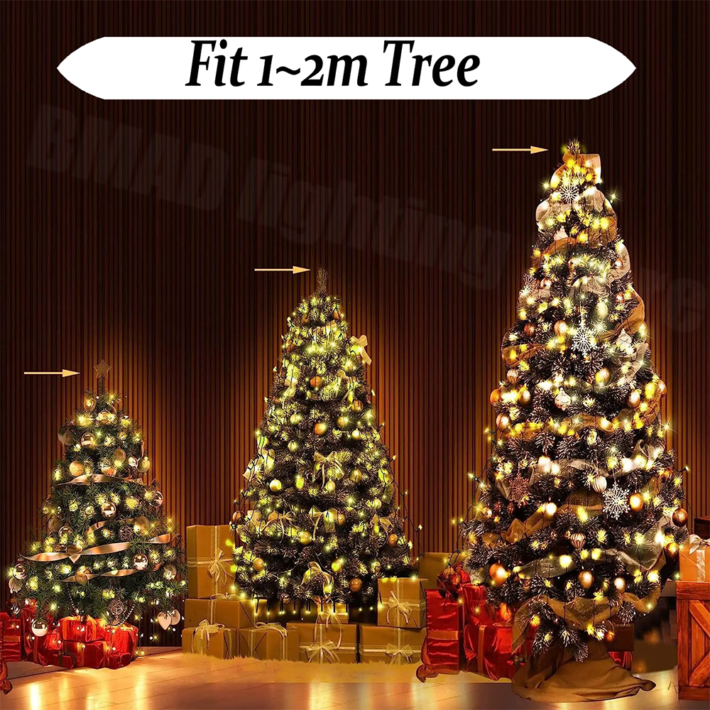 Christmas Tree Waterfall Light - Led Fairy String Lights avis et prix