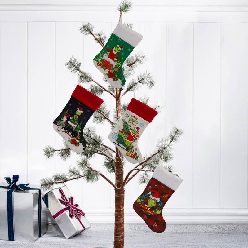 Christmas Stocking Grinch Sock - Christmas Stocking Hanging avis et prix