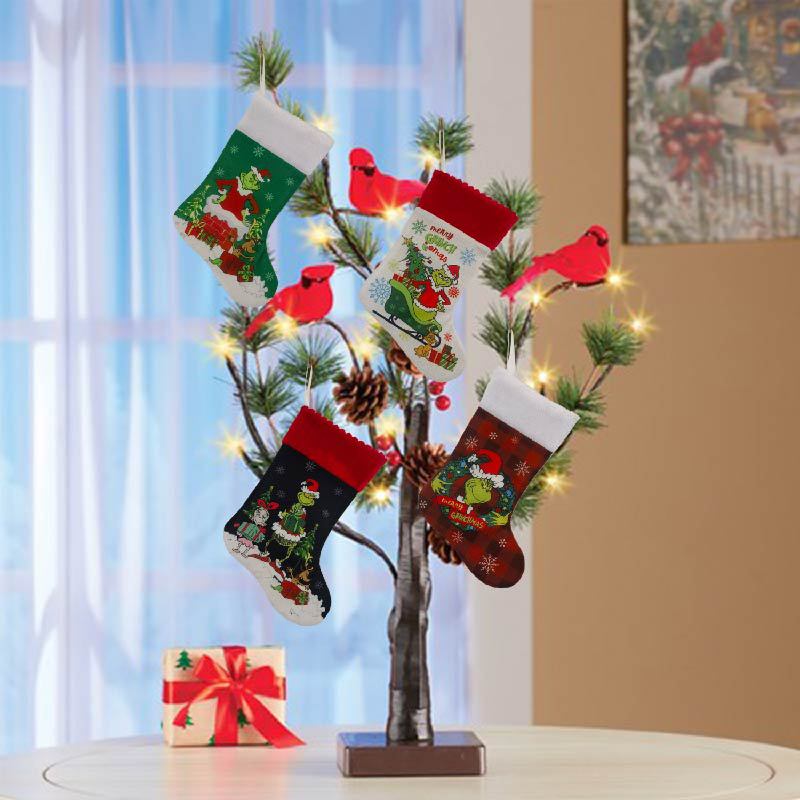 Christmas Stocking Grinch Sock - Christmas Stocking Hanging avis et prix