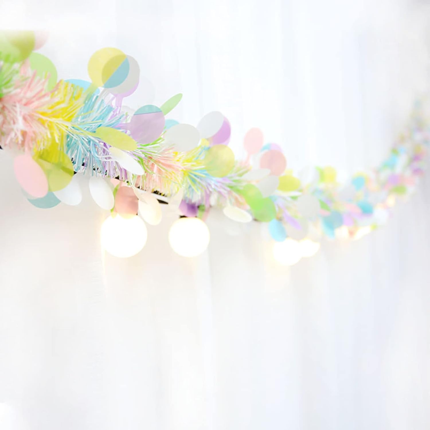 4pc Easter Tinsel Garlands Col - Tinsel Garland Decoration avis et prix