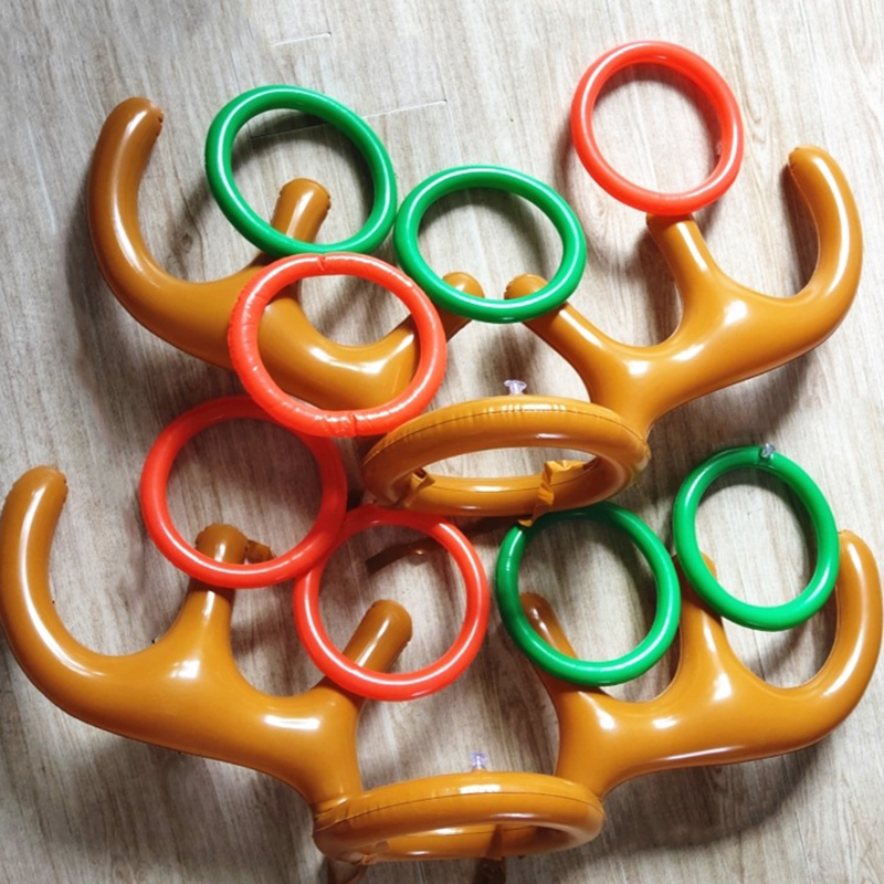 1/3/5set Christmas Game Inflat - Reindeer Antlers Headband avis et prix