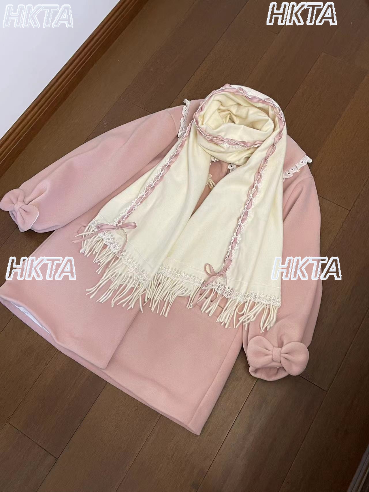 Cute Retro Ribbon Scarves Wome - Ribbon Bow Gift avis et prix