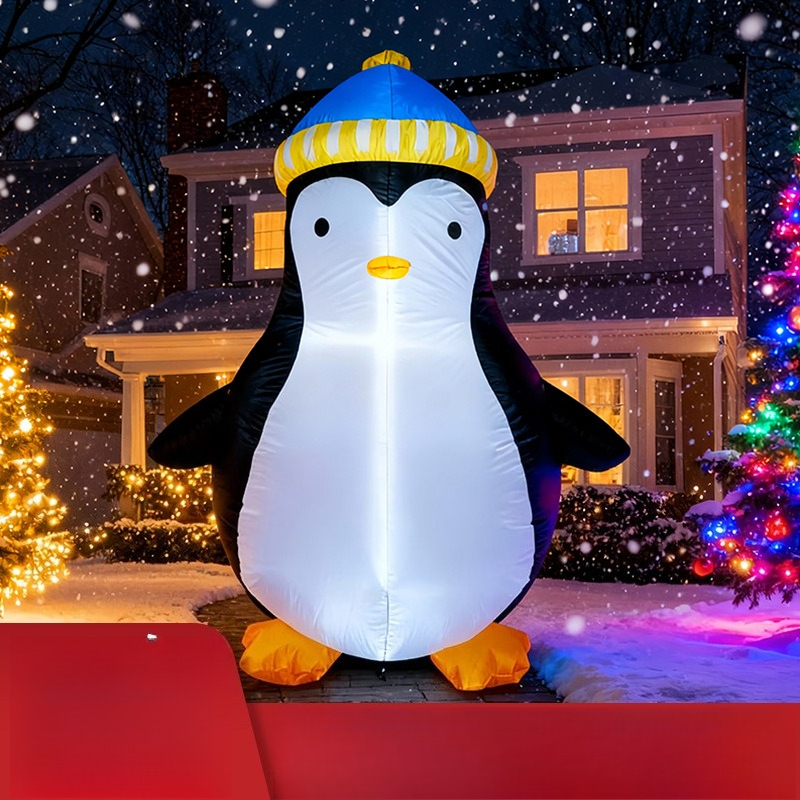 1.5M Christmas Penguin Inflata - Christmas Lights Outdoor avis et prix
