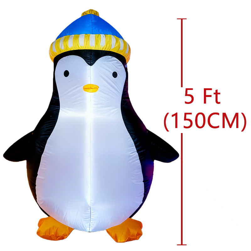 1.5M Christmas Penguin Inflata - Christmas Lights Outdoor avis et prix