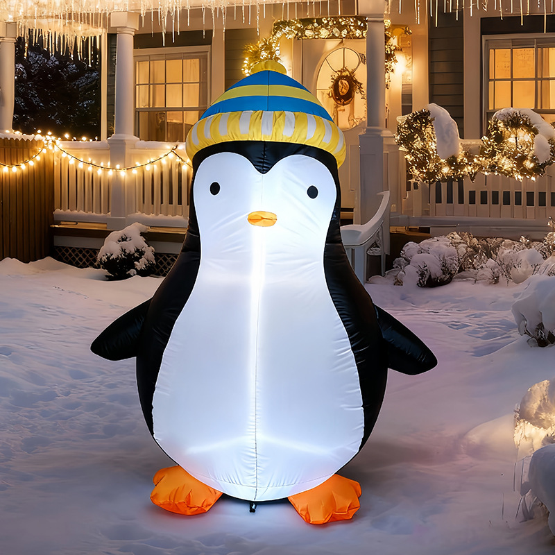 1.5M Christmas Penguin Inflata - Christmas Lights Outdoor avis et prix