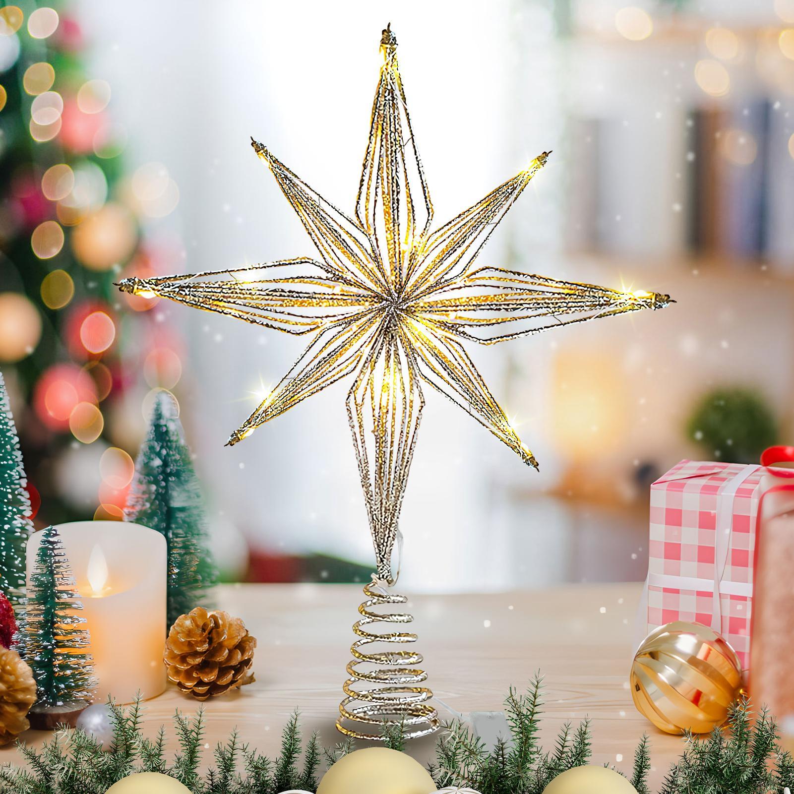 Christmas Tree Topper 3D Star  - Star Tree Topper avis et prix