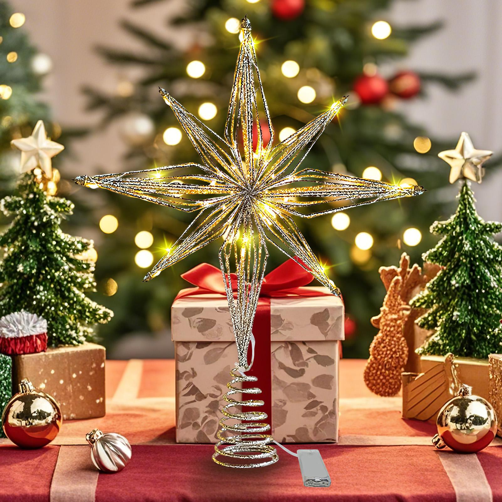 Christmas Tree Topper 3D Star  - Star Tree Topper avis et prix