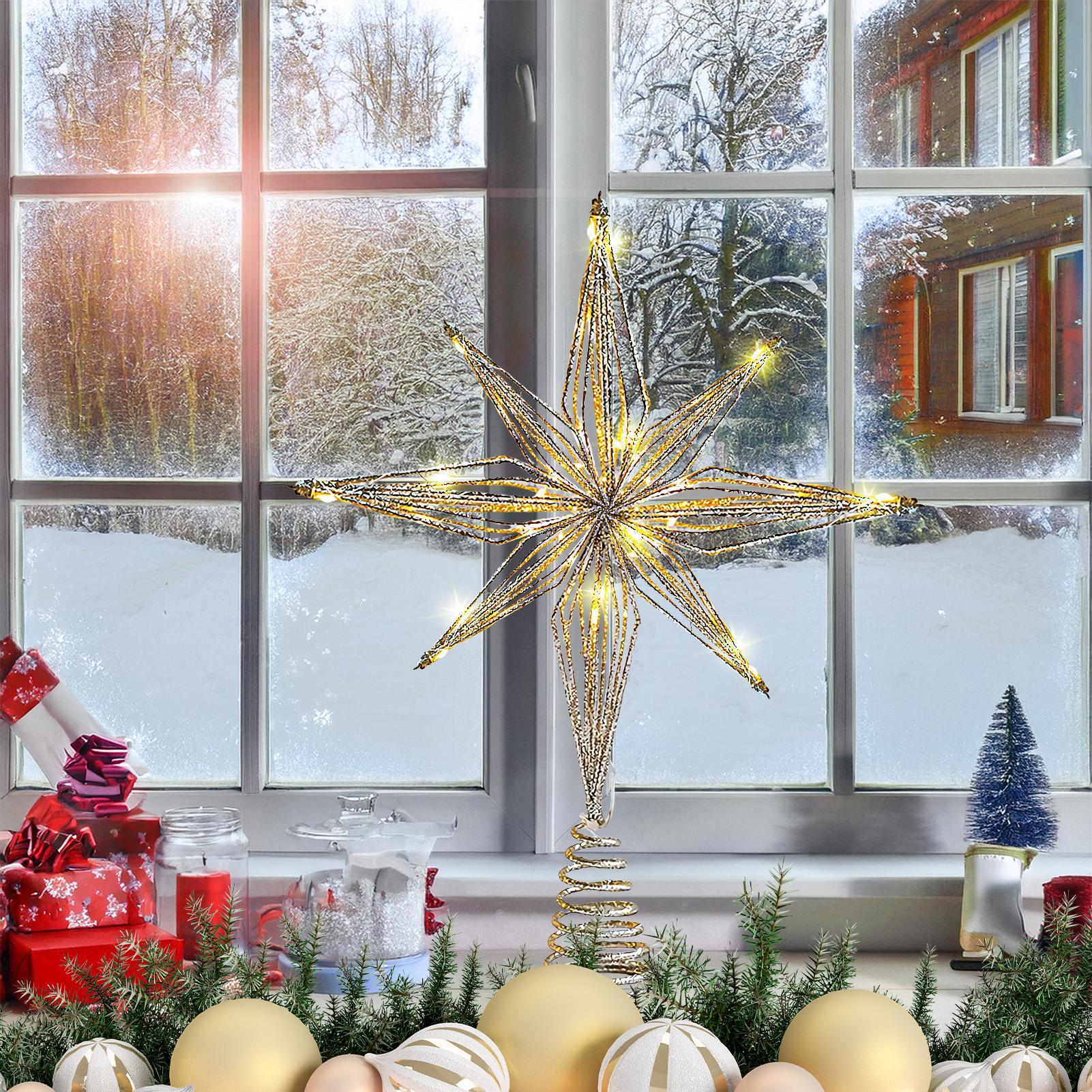 Christmas Tree Topper 3D Star  - Star Tree Topper avis et prix