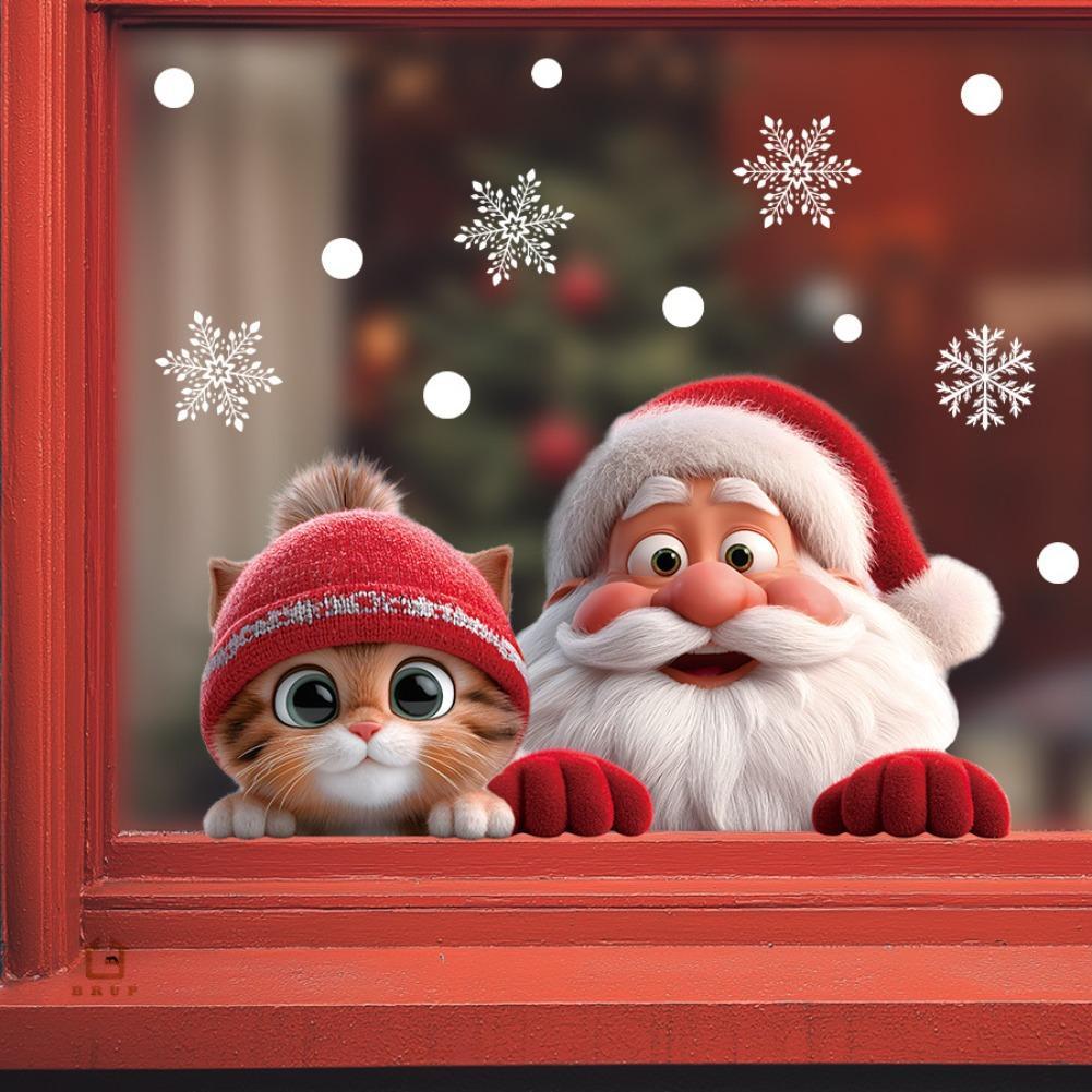 Christmas Window Door Mirror S - Snowflake Window Decal avis et prix